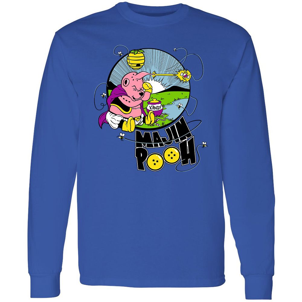 Long Sleeve T-Shirt - L1P57X82 - Royal - 4