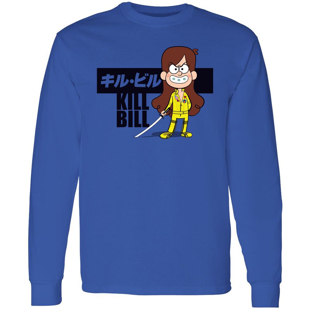 Long Sleeve T-Shirt - AZZCV97V - Royal - 4