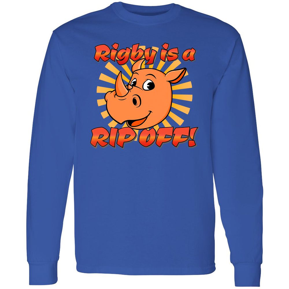 Long Sleeve T-Shirt - CM5RQB25 - Royal - 4