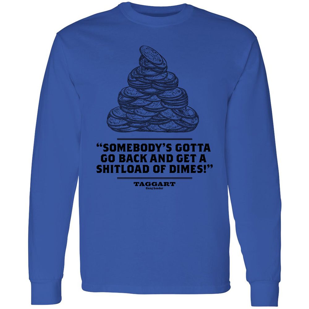 Long Sleeve T-Shirt - 3889J57N - Royal - 4