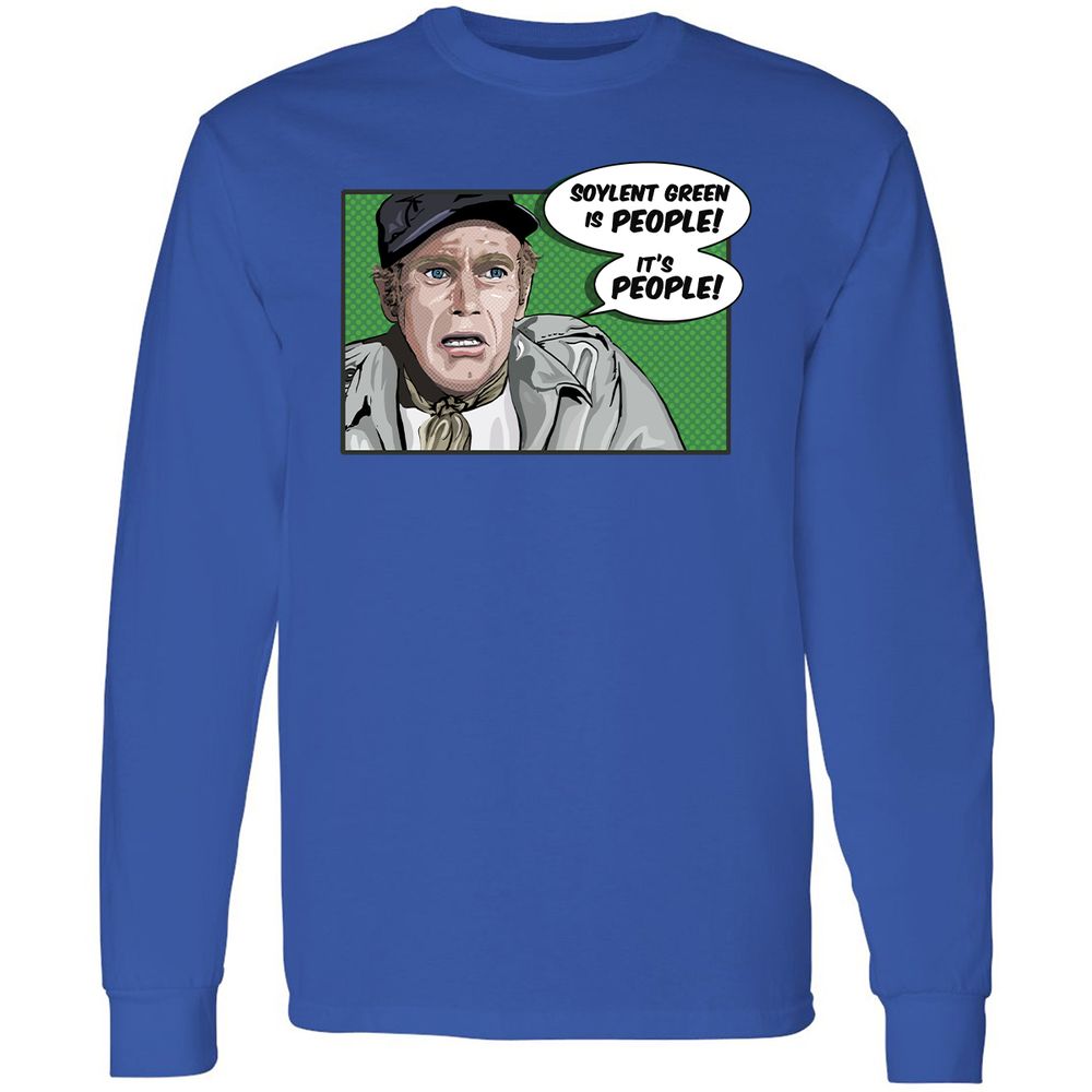 Long Sleeve T-Shirt - NUJ542B9 - Royal - 4