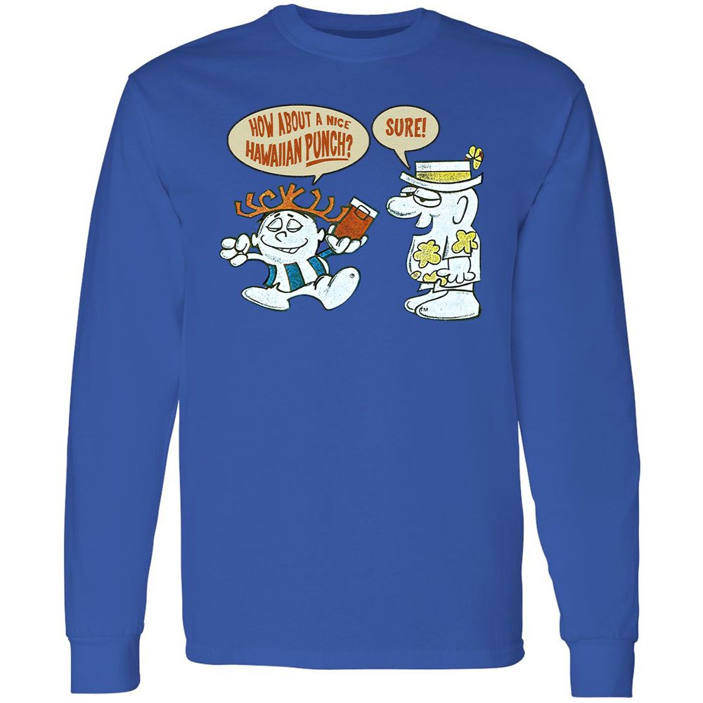 Long Sleeve T-Shirt - 1VK5DK9Y - Royal - 4