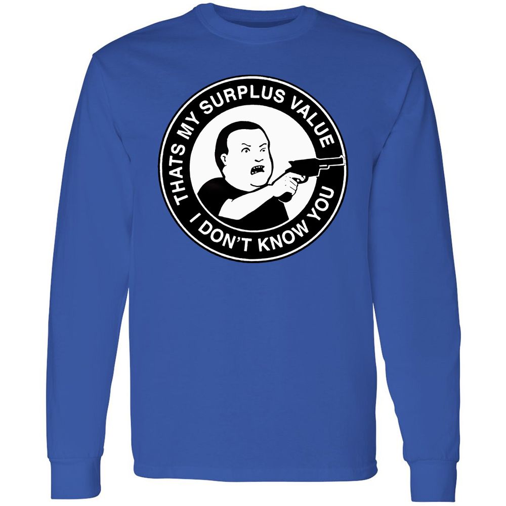 Long Sleeve T-Shirt - WFS5AY18 - Royal - 4