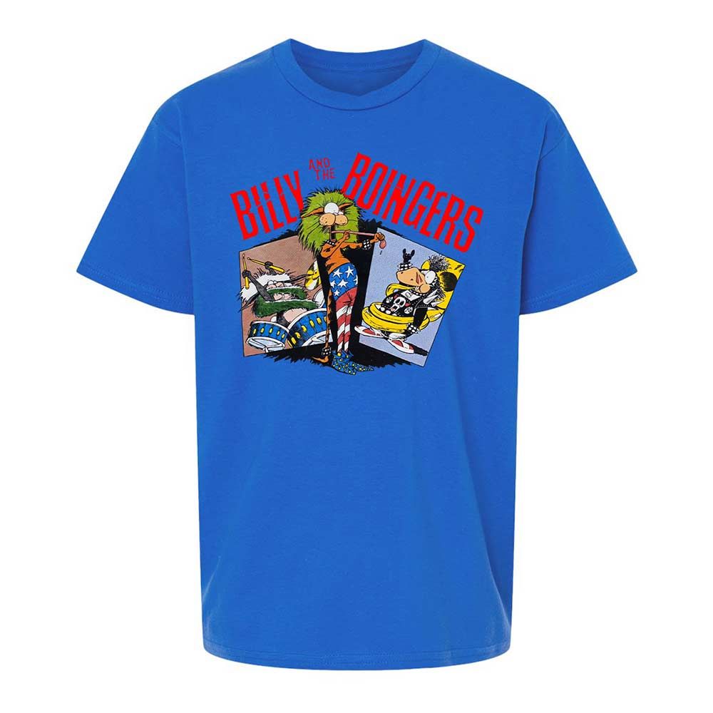 Kids T-Shirt - BQXFCKJG - Royal - 4