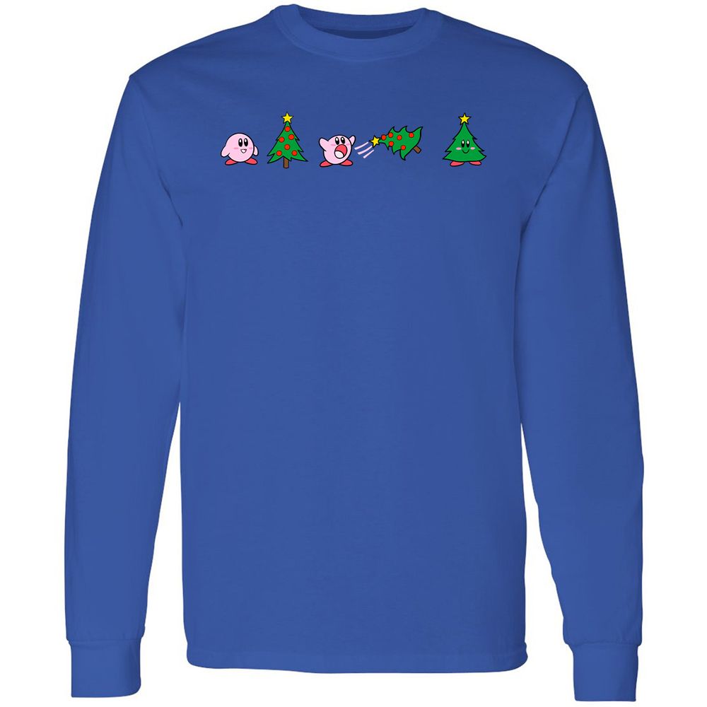 Long Sleeve T-Shirt - 5A6JC55F - Royal - 4
