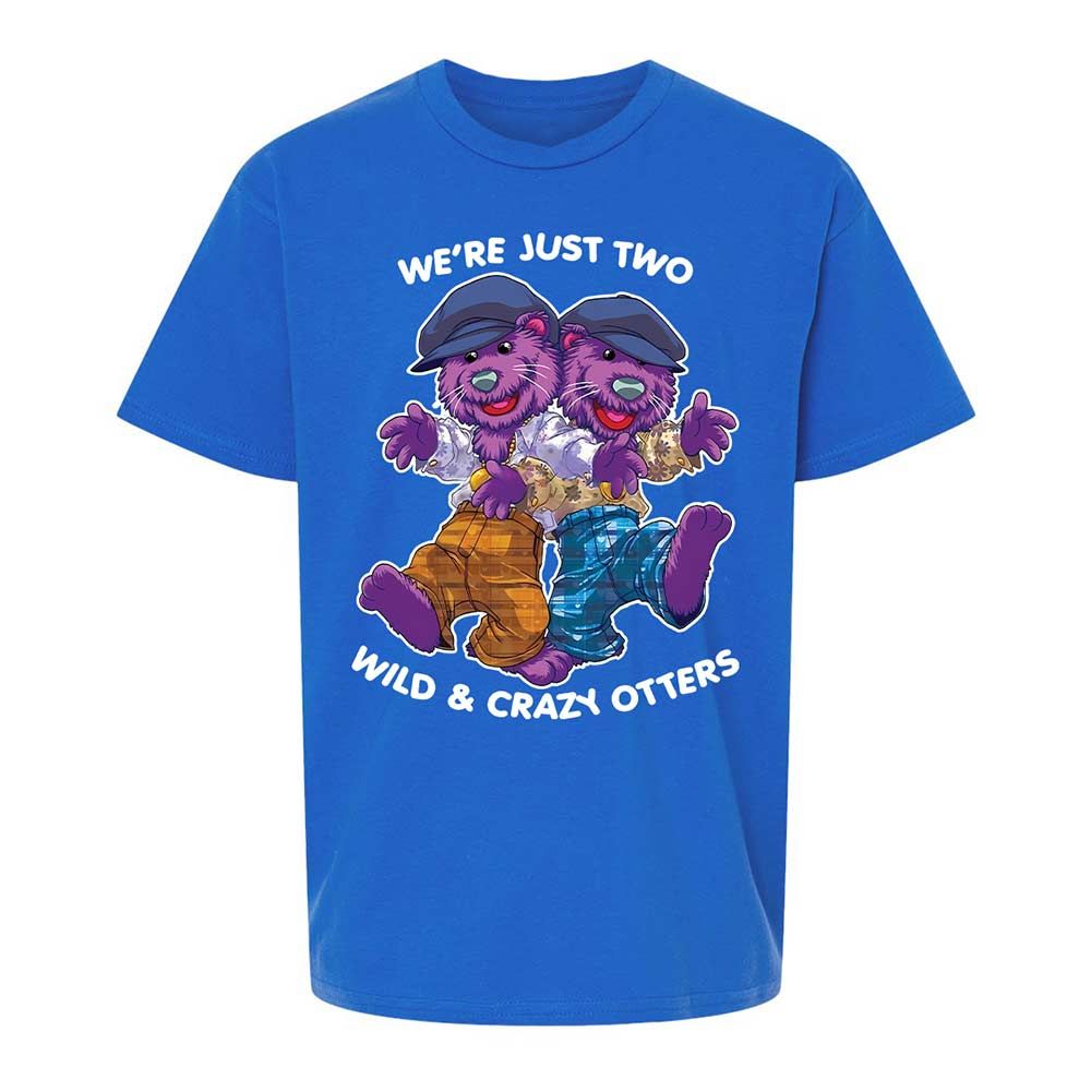 Two wild & crazy otters - Royal - 4