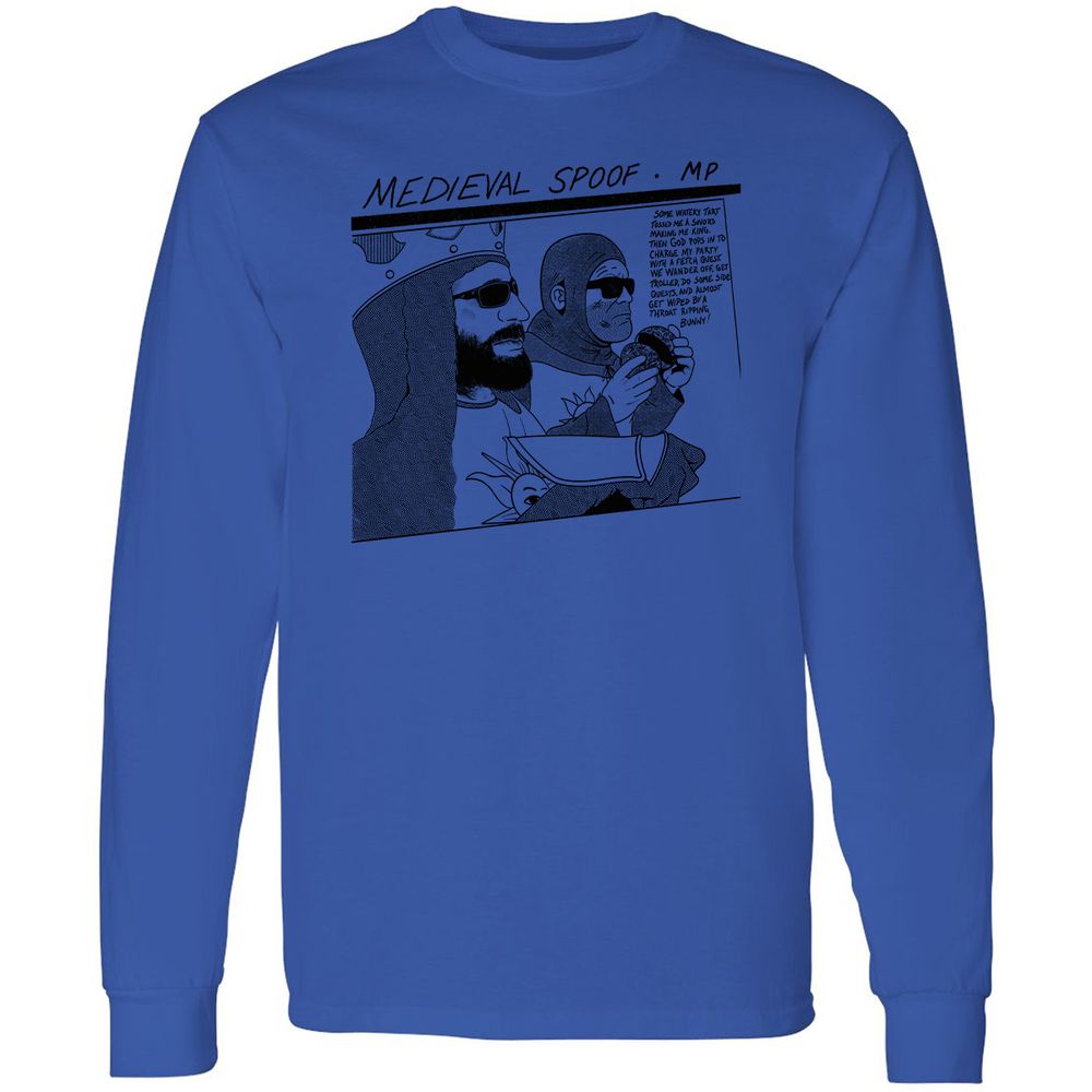 Long Sleeve T-Shirt - A8F14BKH - Royal - 4