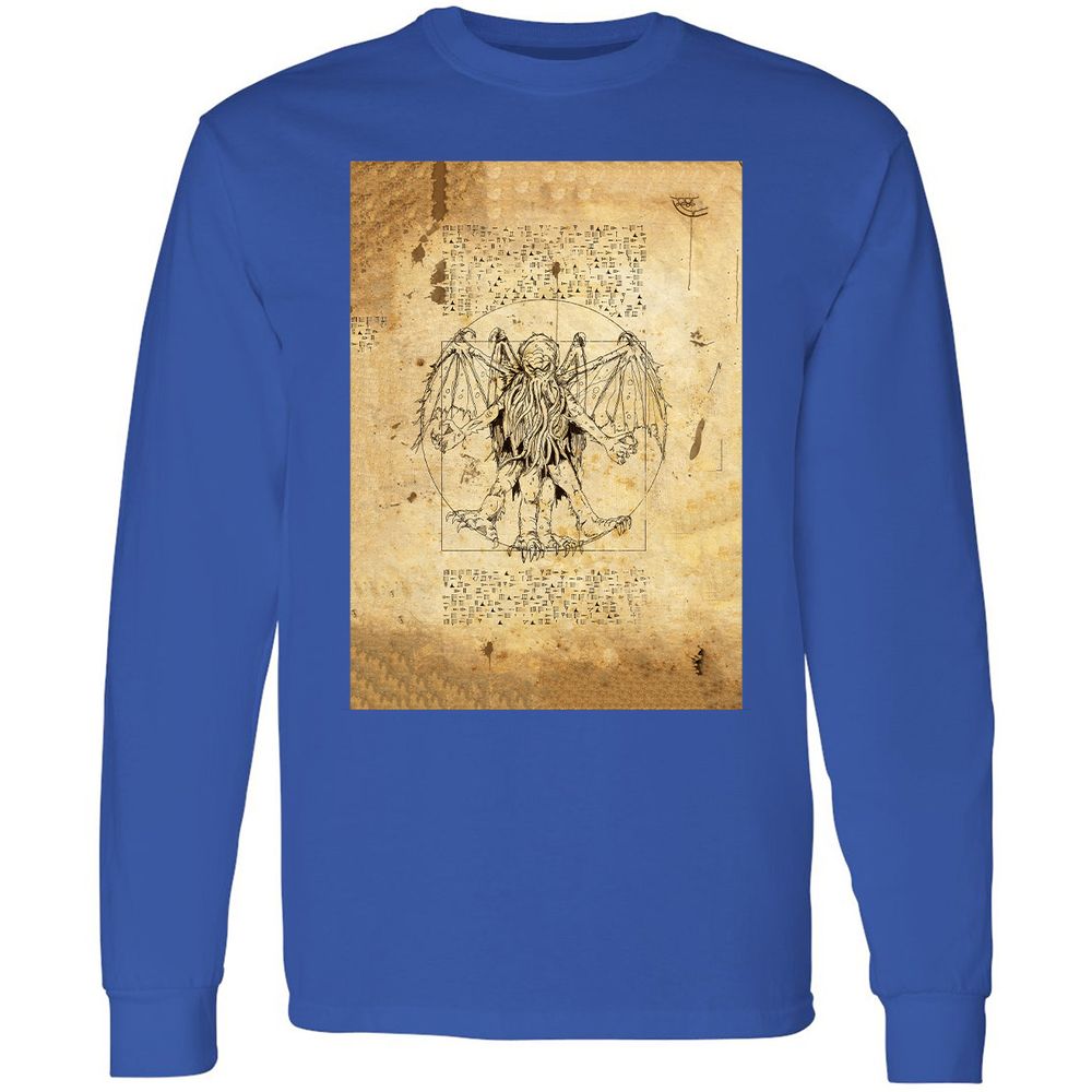Long Sleeve T-Shirt - 8WC29TKF - Royal - 4