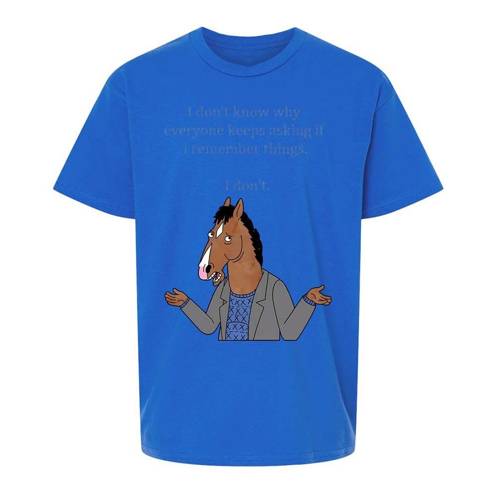 Kids T-Shirt - SKNK7T6Z - Royal - 4