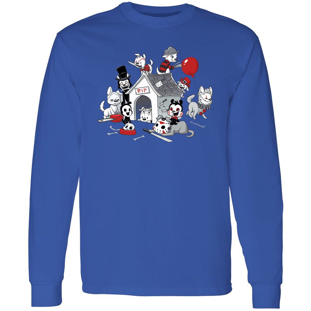 Long Sleeve T-Shirt - GVPAPUS7 - Royal - 4