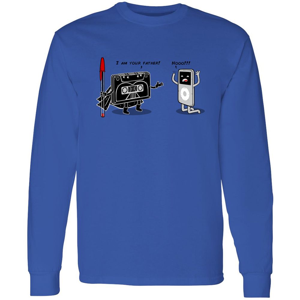 Long Sleeve T-Shirt - 89Y4AX37 - Royal - 4