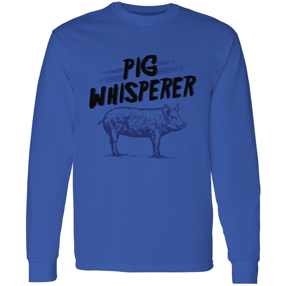 Long Sleeve T-Shirt - NA2GECKQ - Royal - 4