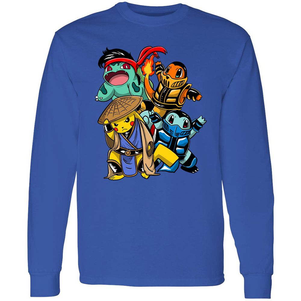 Long Sleeve T-Shirt - 97CS8ZPP - Royal - 4