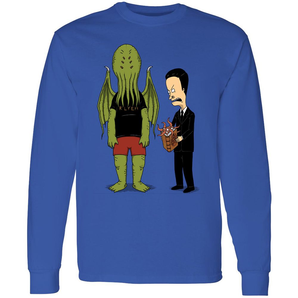 Long Sleeve T-Shirt - 8MC71HMX - Royal - 4