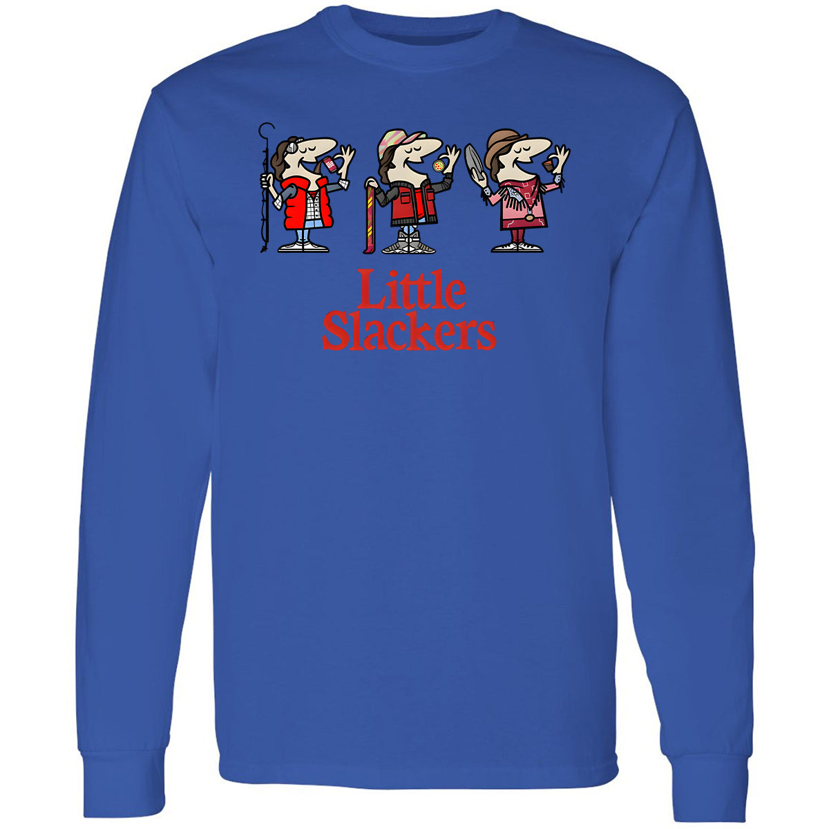 Long Sleeve T-Shirt - 3P7B2K2D - Royal - 4
