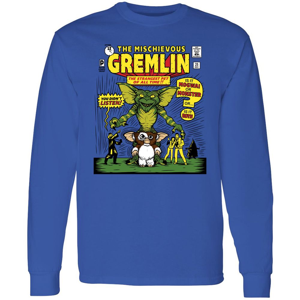 Long Sleeve T-Shirt - 4YDMUJAS - Royal - 4