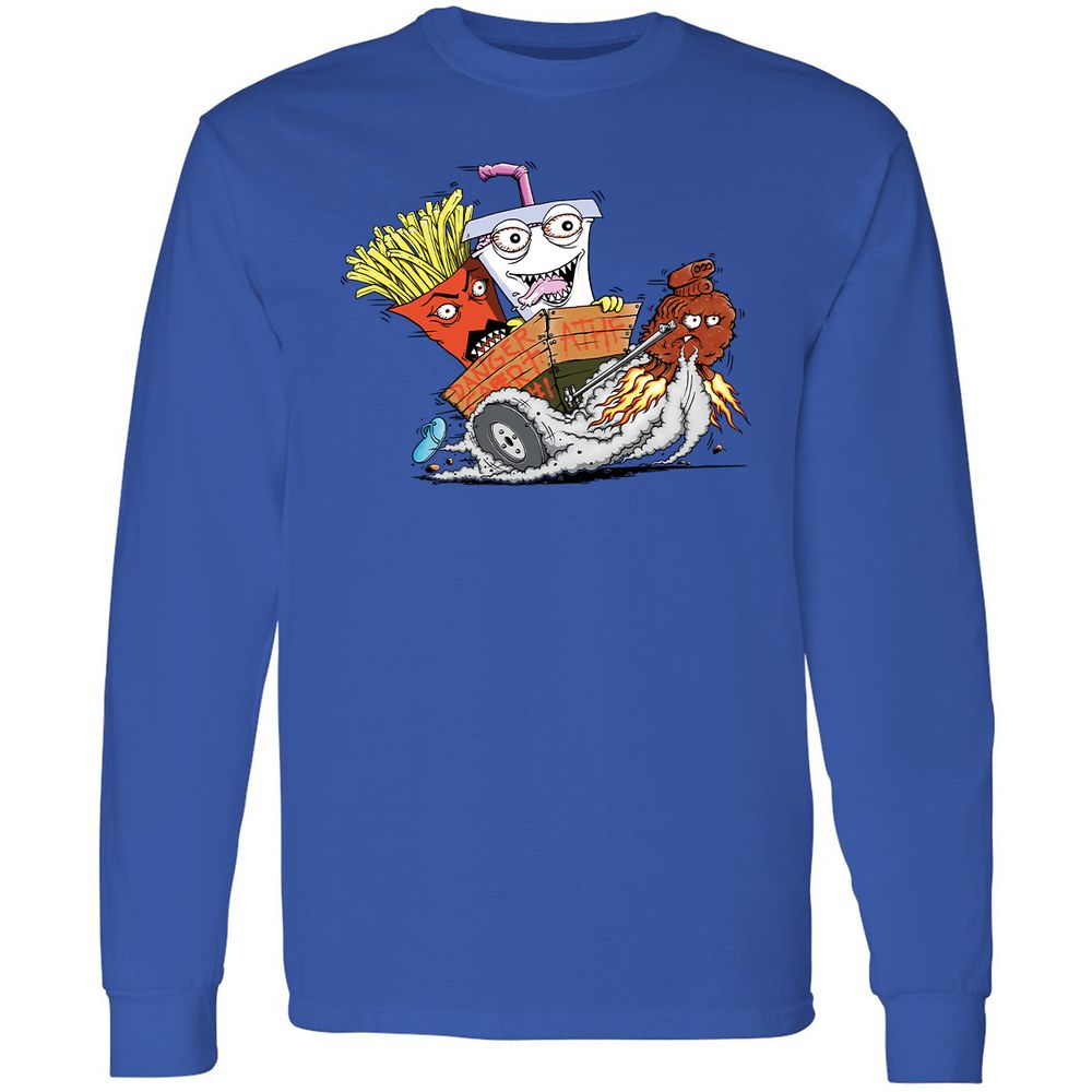 Long Sleeve T-Shirt - C977PTYD - Royal - 4
