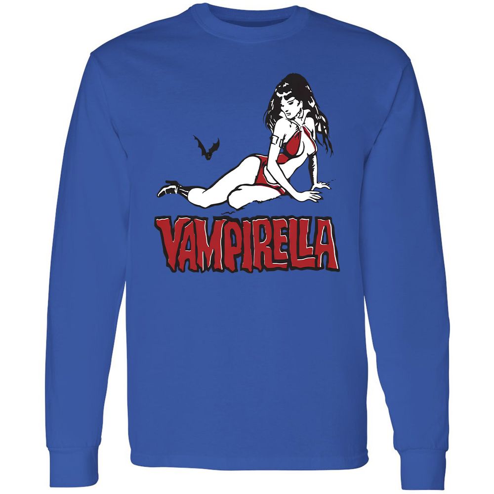 Long Sleeve T-Shirt - Q3WY31CW - Royal - 4