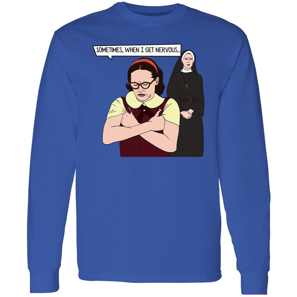 Long Sleeve T-Shirt - YBTU33BS - Royal - 4
