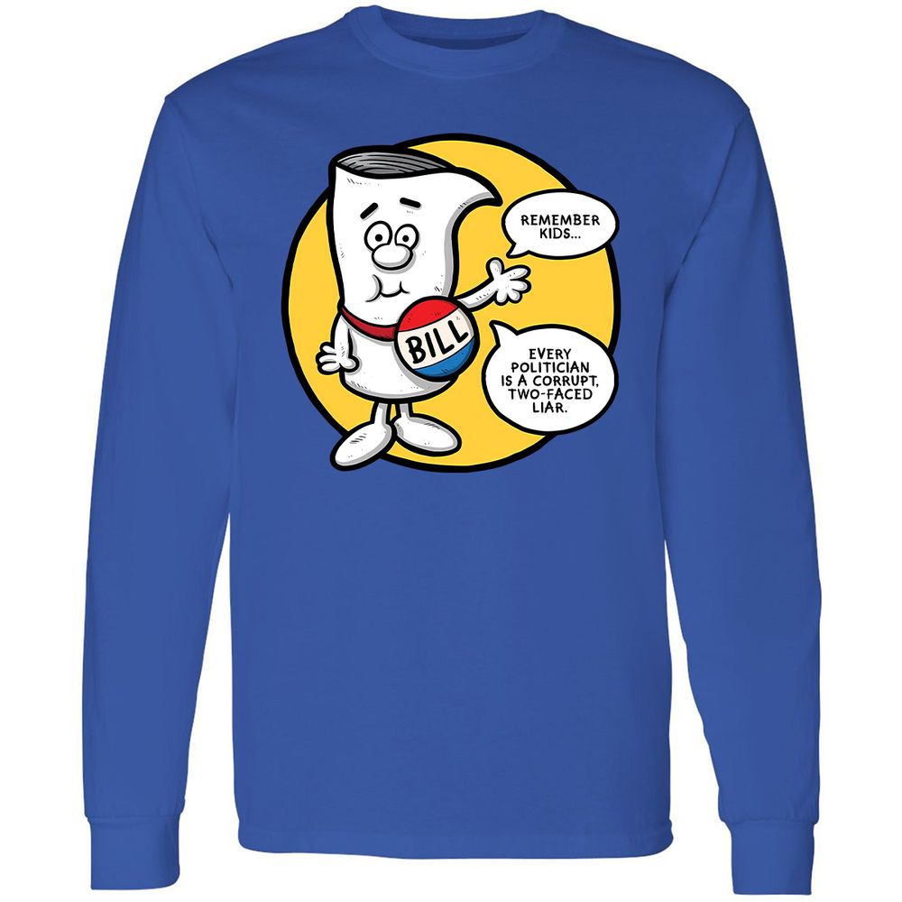 Long Sleeve T-Shirt - 89M5S9JN - Royal - 4