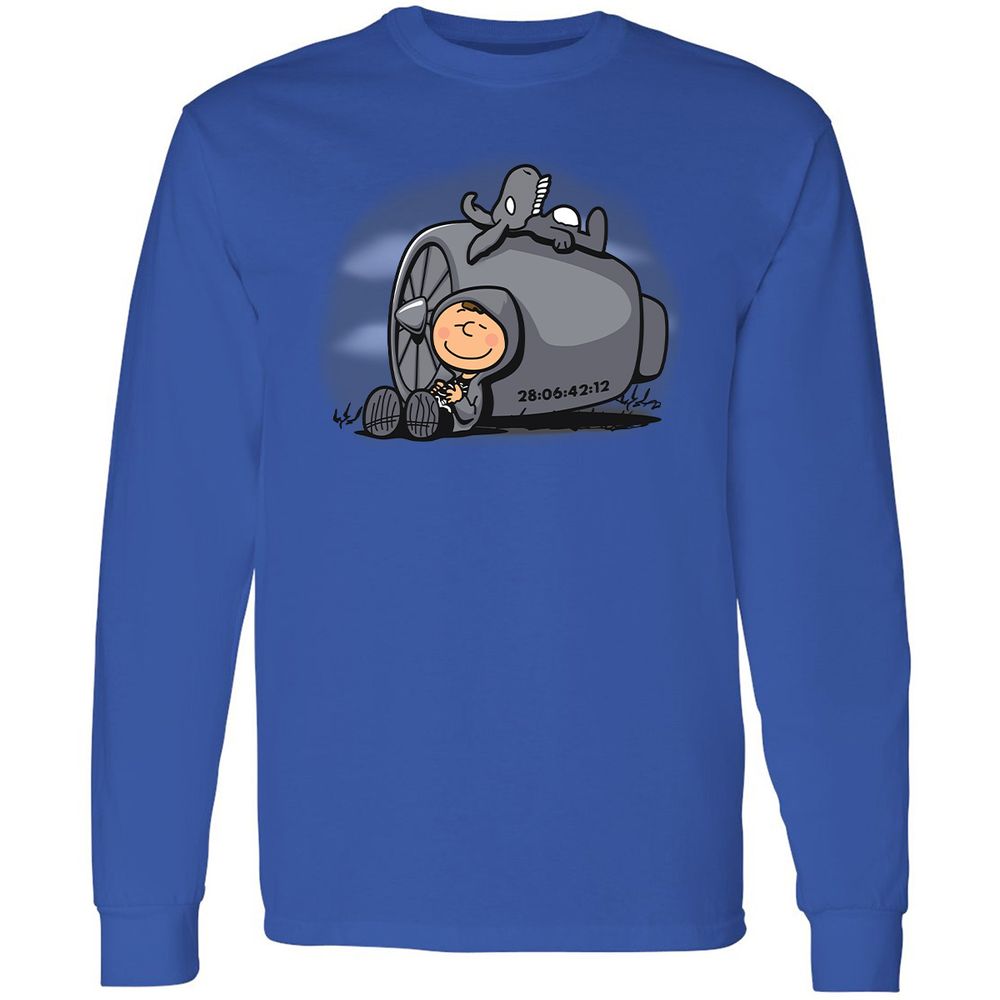 Long Sleeve T-Shirt - 87J4F2NM - Royal - 4