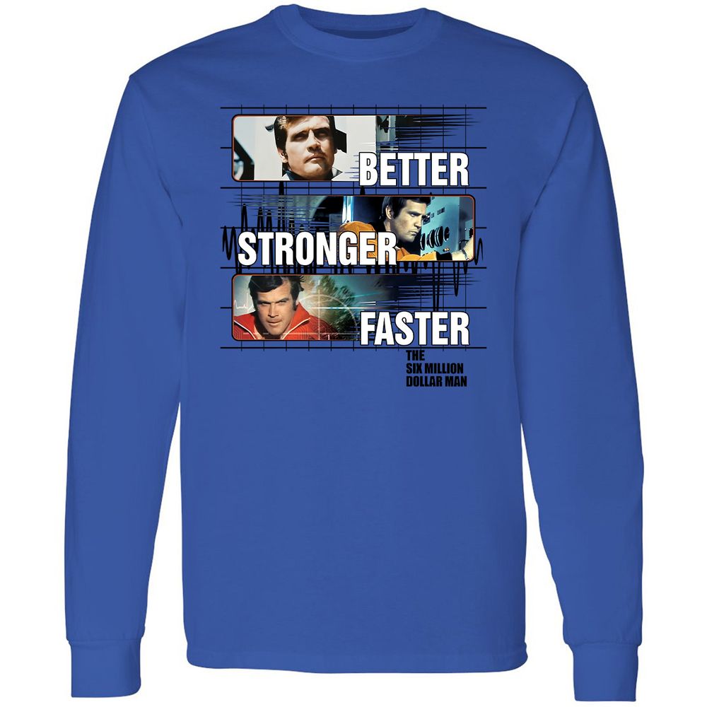 Long Sleeve T-Shirt - 64DPLVF7 - Royal - 4