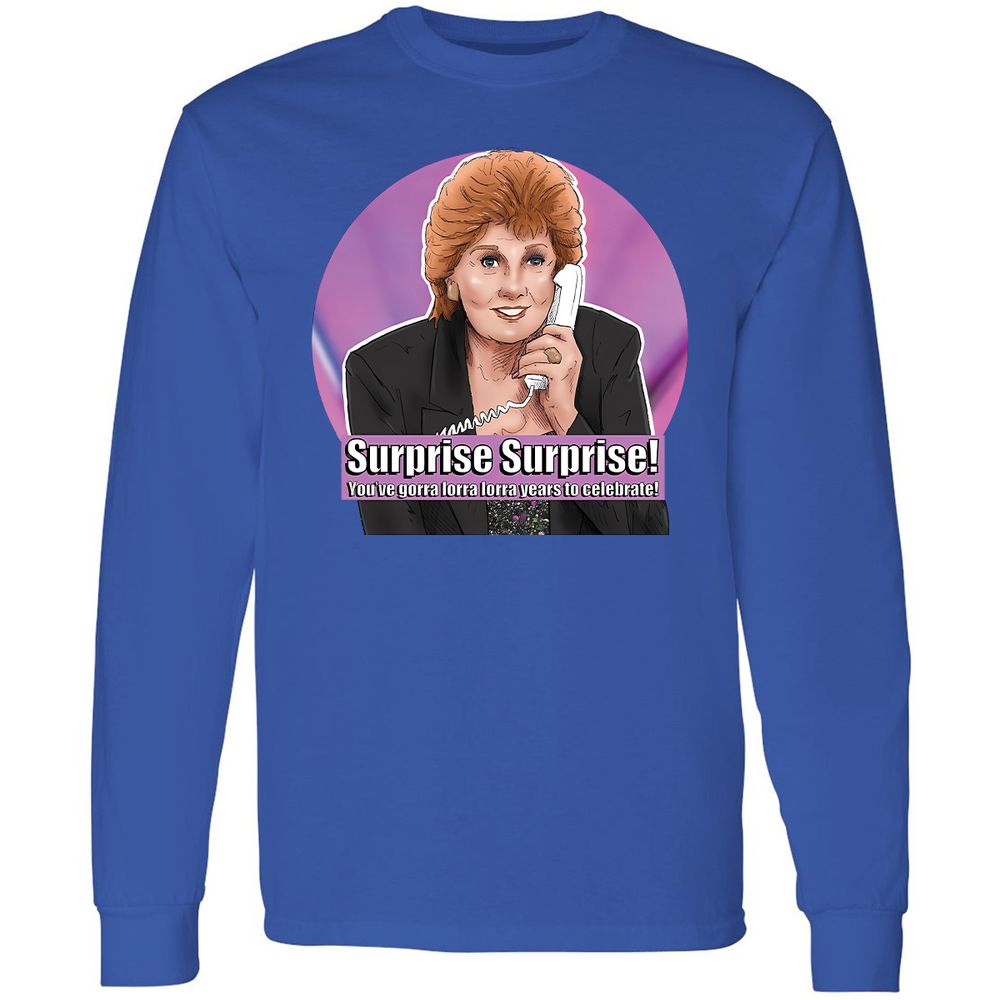 Long Sleeve T-Shirt - 31VTNK3X - Royal - 4