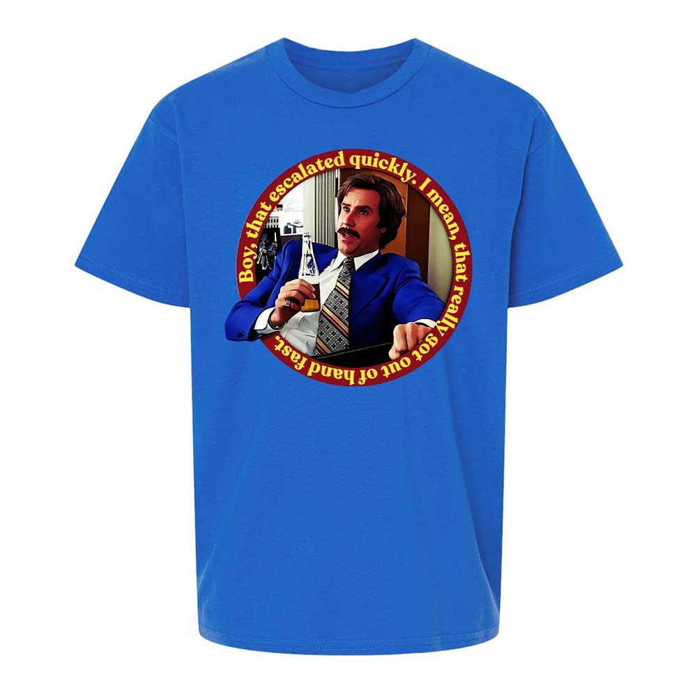 Kids T-Shirt - JJM32JVJ - Royal - 4