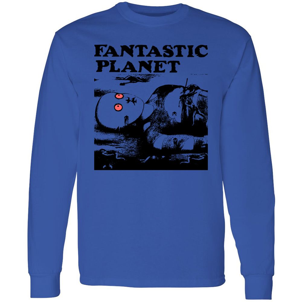 Long Sleeve T-Shirt - KSHKJLJY - Royal - 4