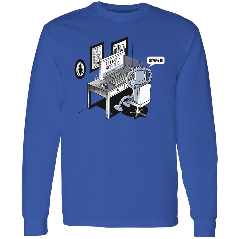 Long Sleeve T-Shirt - MFH2YS21 - Royal - 4