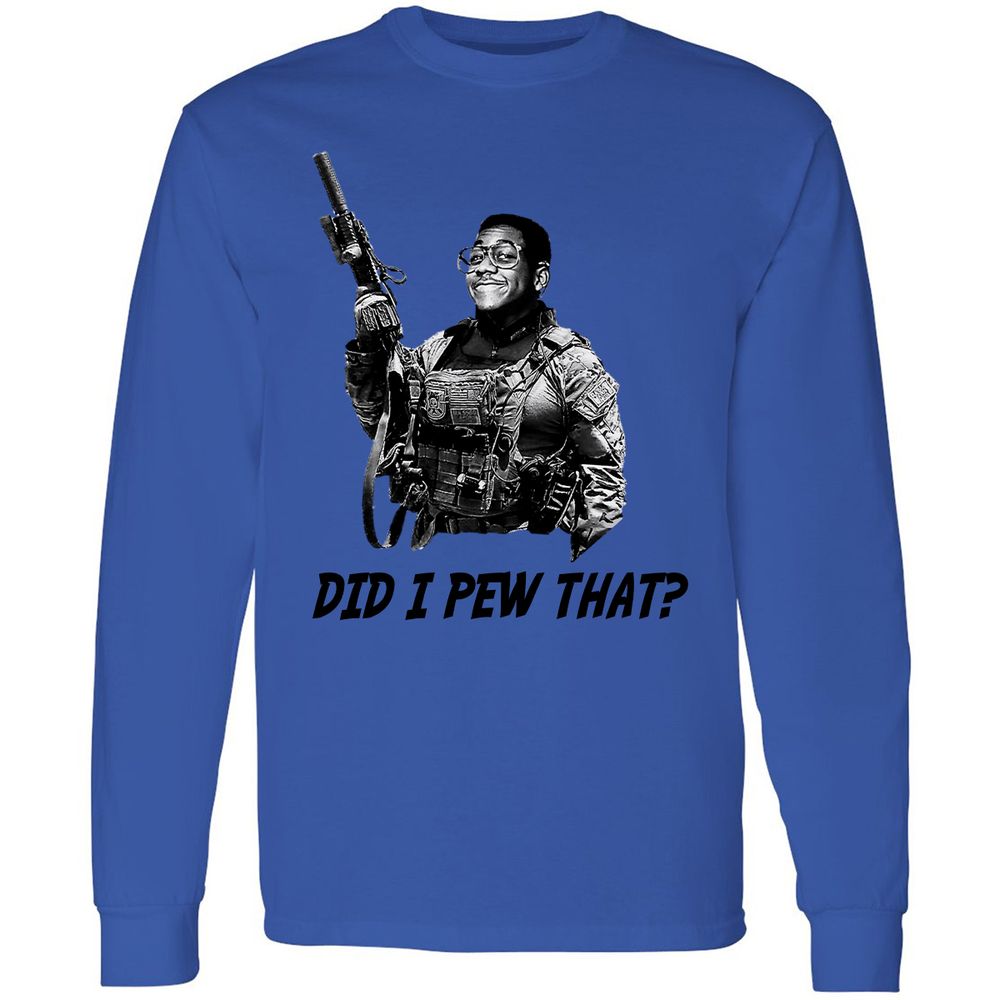 Long Sleeve T-Shirt - W4PJVRGW - Royal - 4
