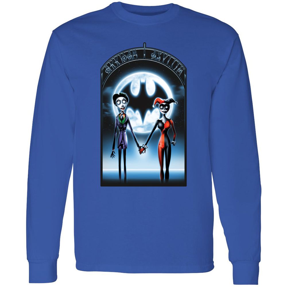Long Sleeve T-Shirt - BVY7GEU8 - Royal - 4