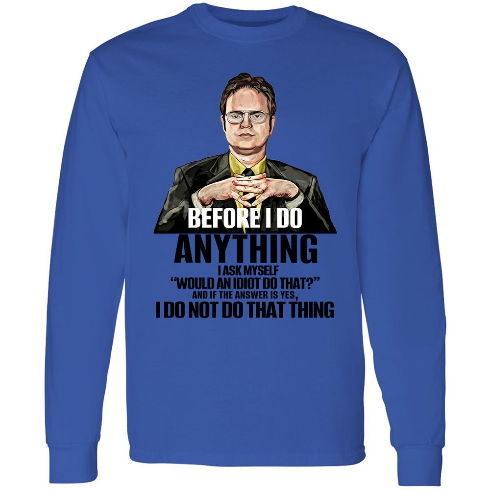 Long Sleeve T-Shirt - 785538UM - Royal - 4