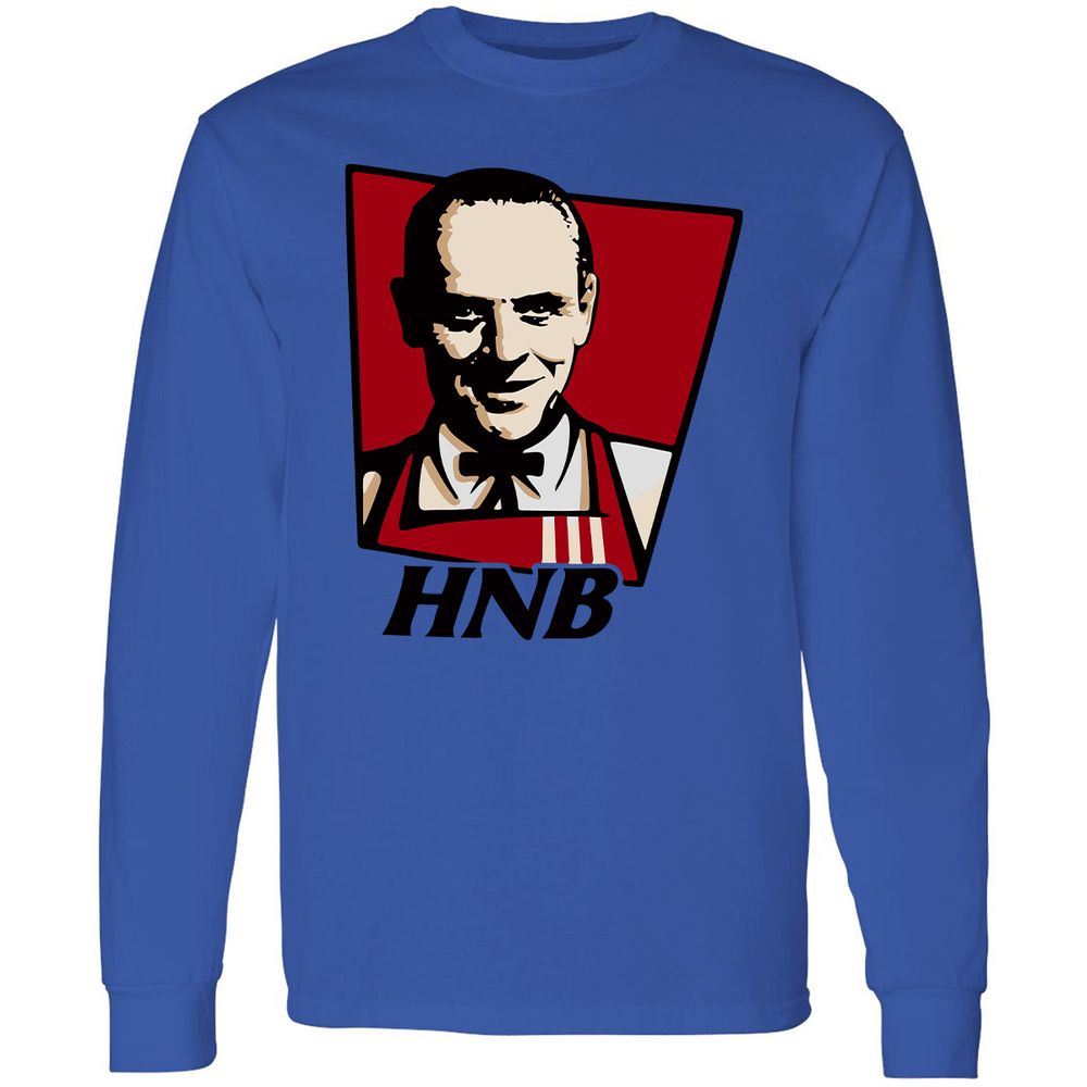 Long Sleeve T-Shirt - 7K7NPD7Q - Royal - 4