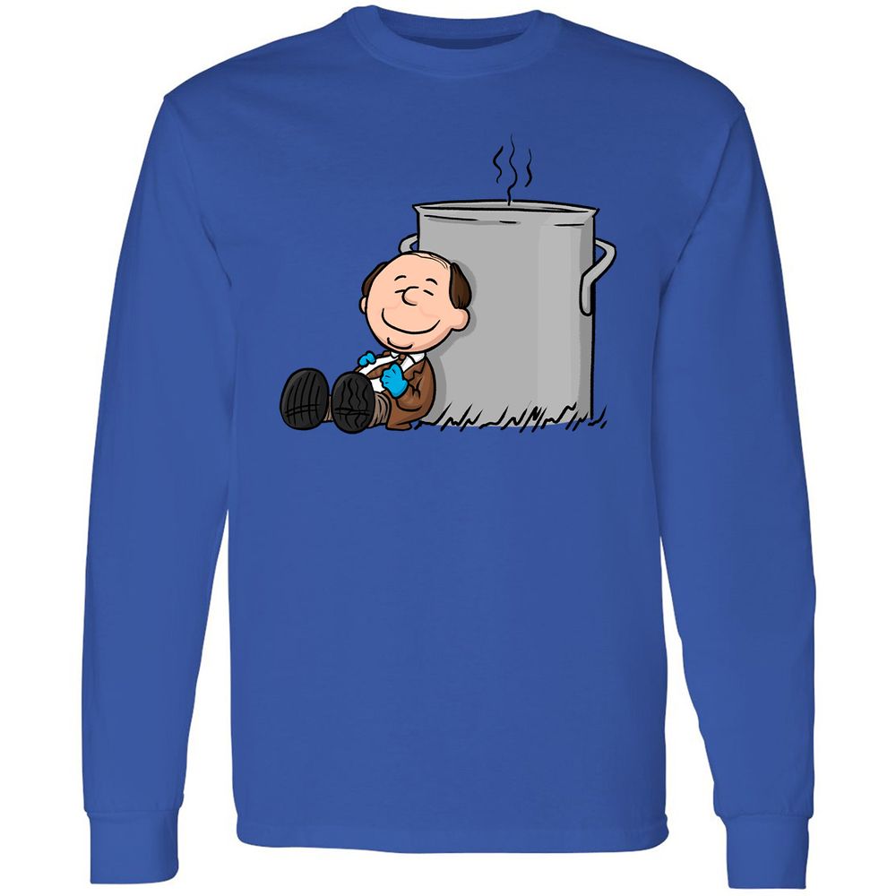 Long Sleeve T-Shirt - LVNFXF6Q - Royal - 4