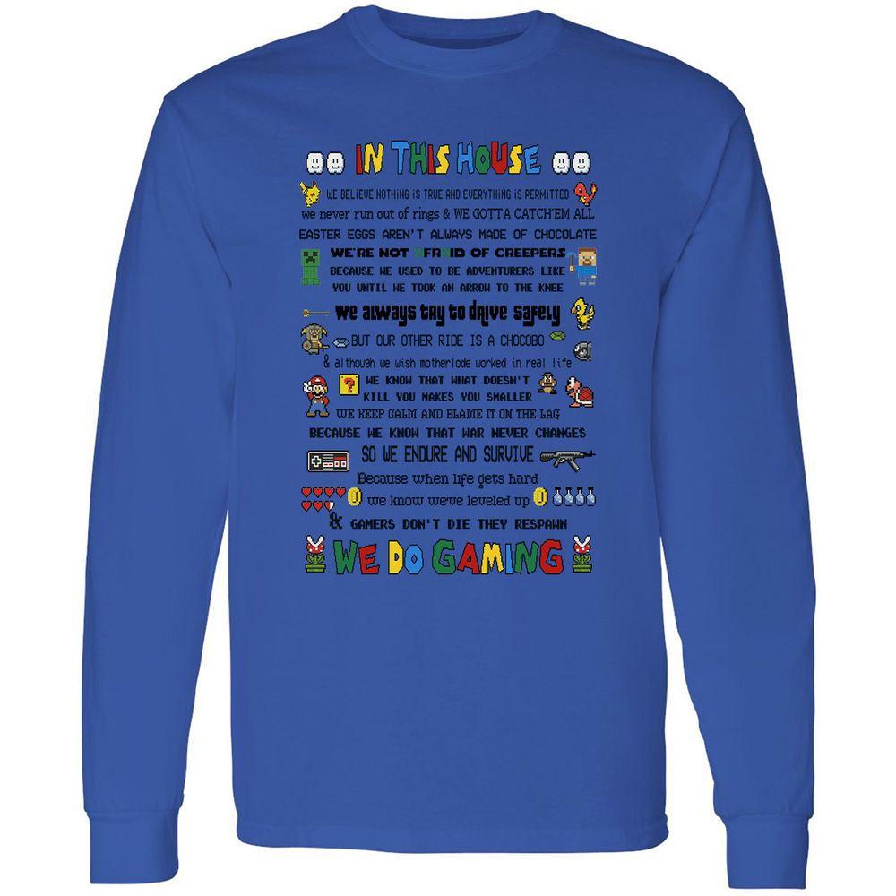 Long Sleeve T-Shirt - BDL173LW - Royal - 4
