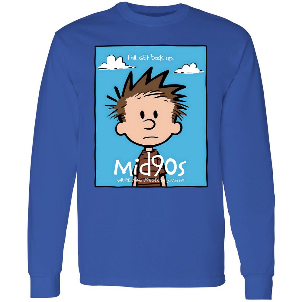 Long Sleeve T-Shirt - Y5T9JK1F - Royal - 4
