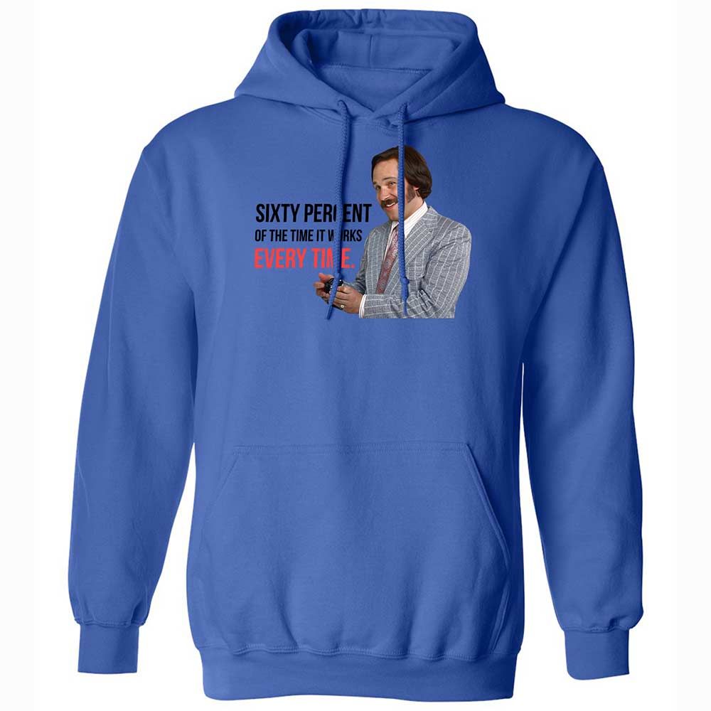 Classic Unisex Hoodie - A1W9L5MJ - Royal - 4