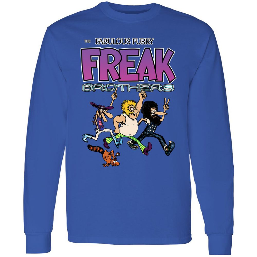 Long Sleeve T-Shirt - CS8YEQKJ - Royal - 4