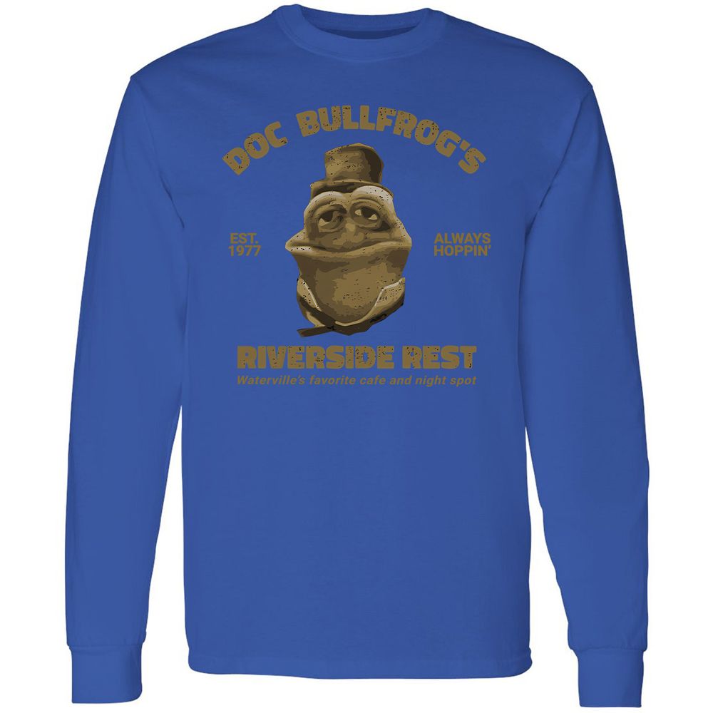 Long Sleeve T-Shirt - VYK7J1DP - Royal - 4