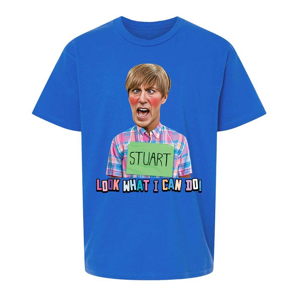Kids T-Shirt - E7GXKW8F - Royal - 4