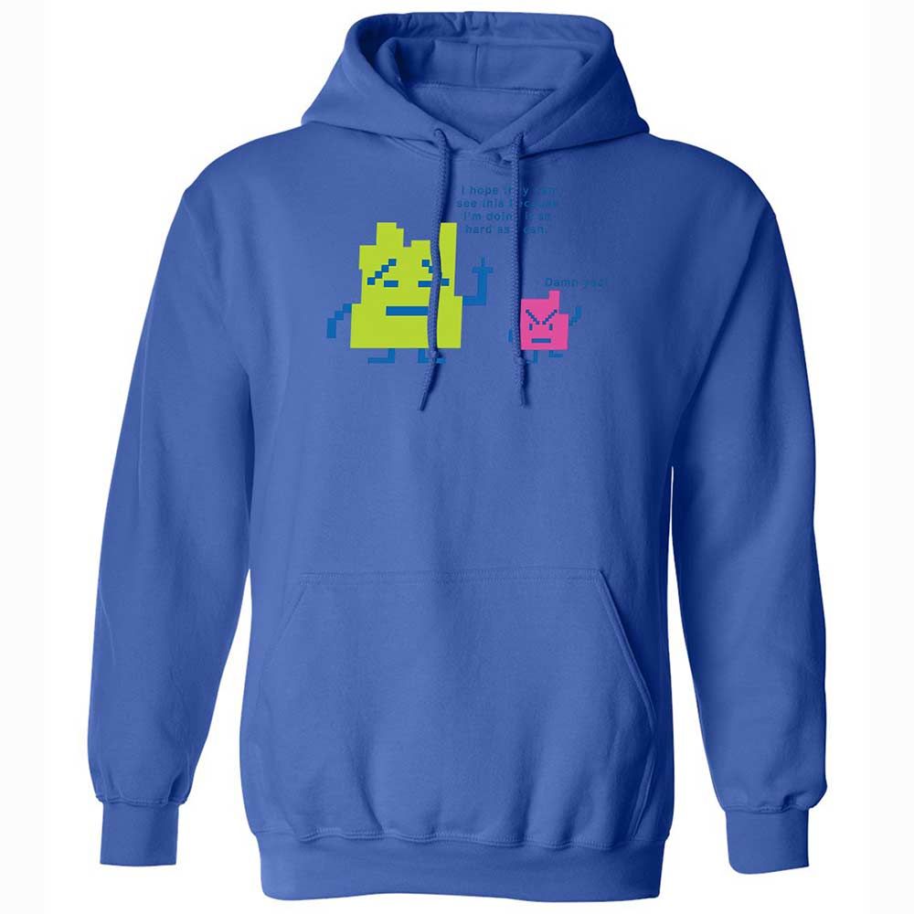 Classic Unisex Hoodie - YE1P2WXT - Royal - 4