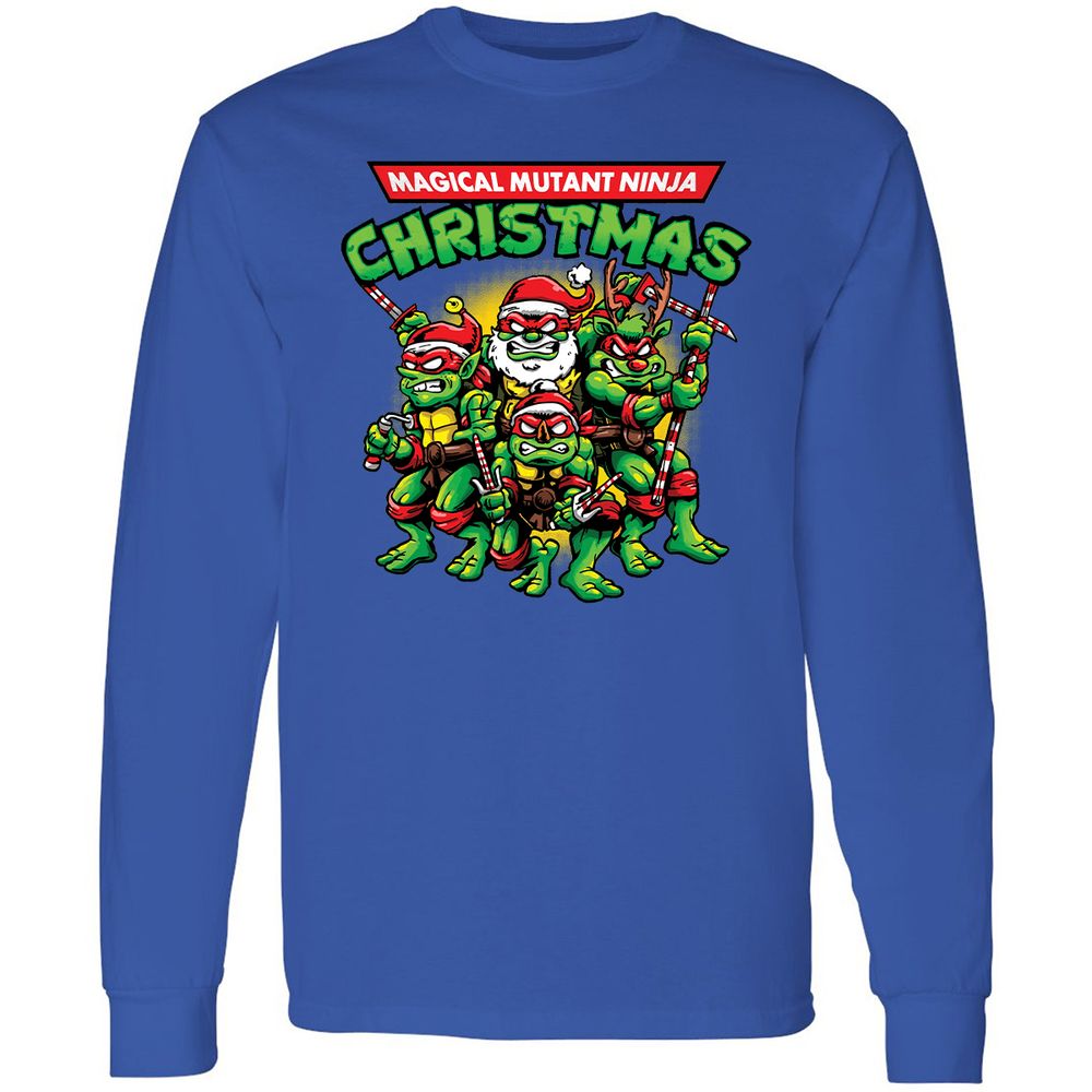 Long Sleeve T-Shirt - C9TQCZ6N - Royal - 4