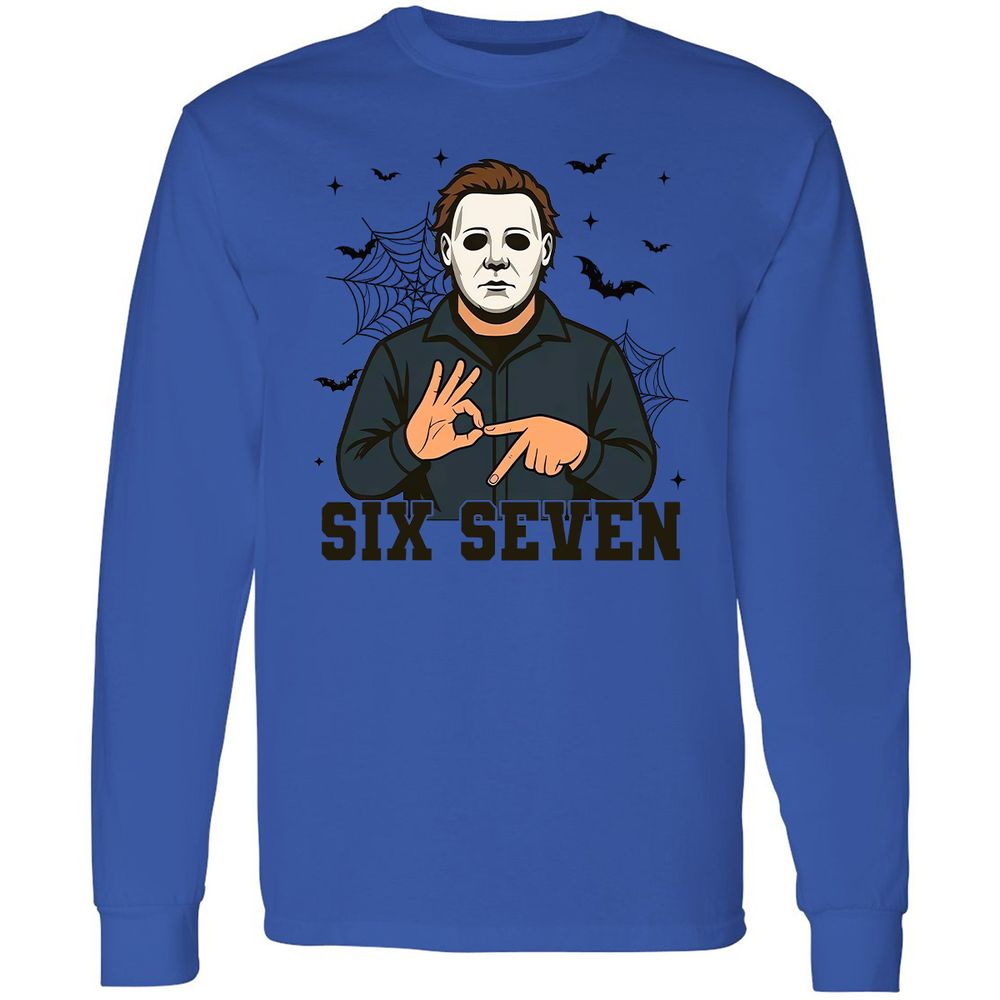 Long Sleeve T-Shirt - LHNJ12B5 - Royal - 4