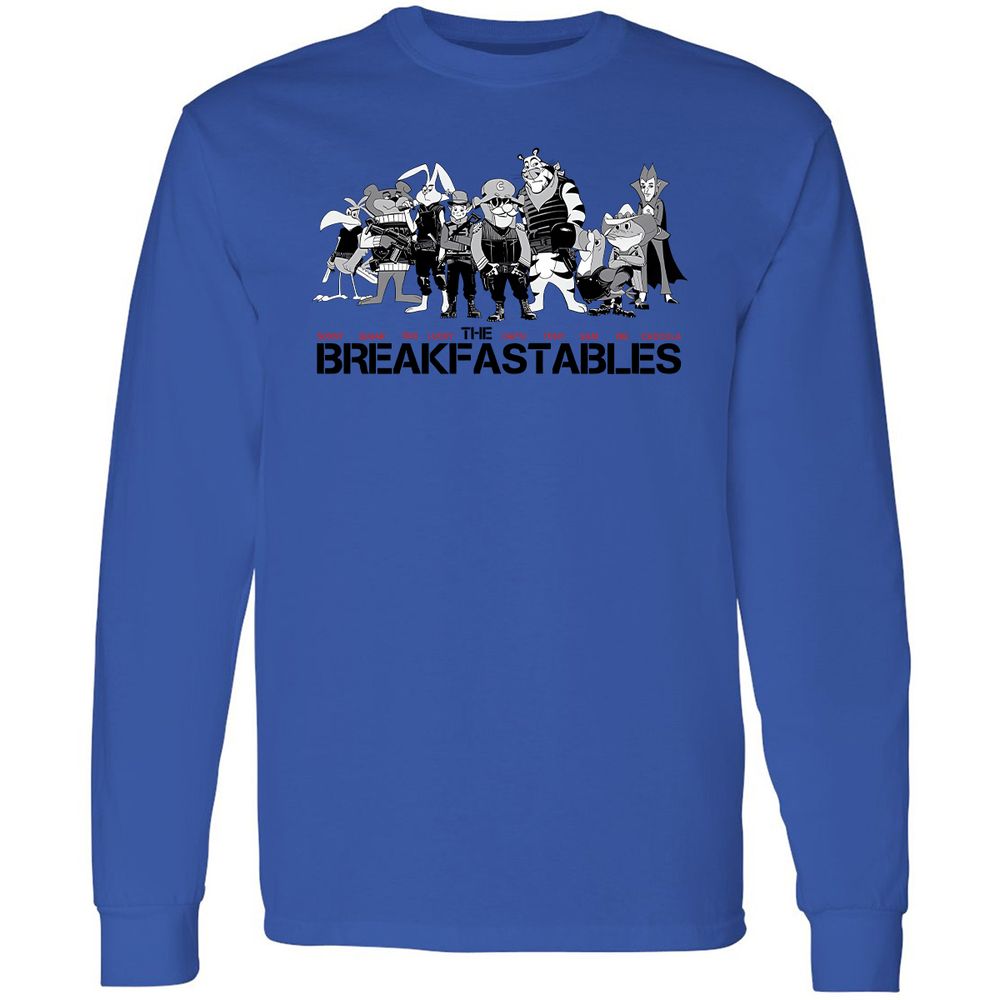 Long Sleeve T-Shirt - KU9XSV28 - Royal - 4