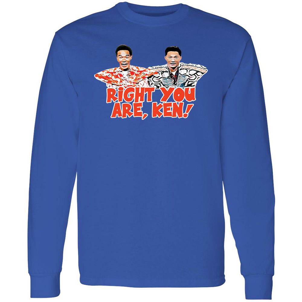 Long Sleeve T-Shirt - 2ZEUXM83 - Royal - 4
