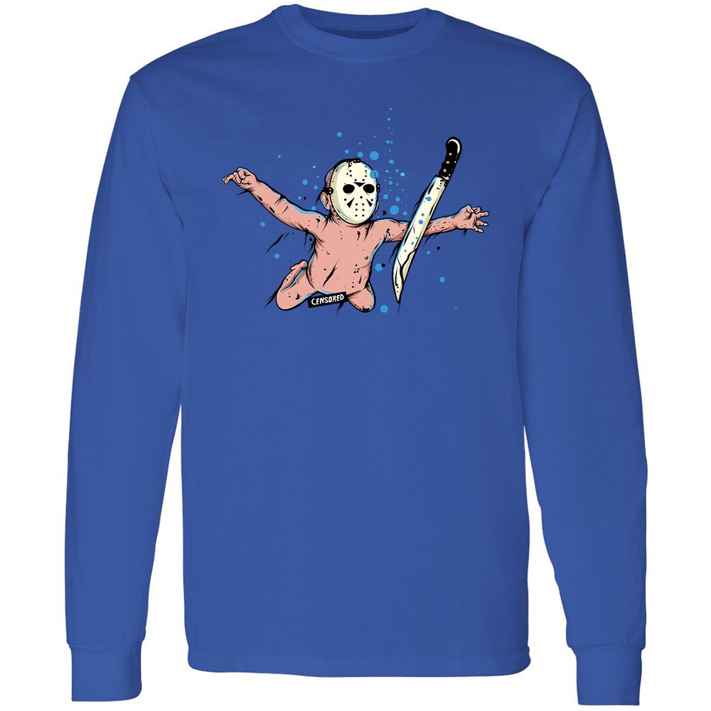 Long Sleeve T-Shirt - W9ME9T98 - Royal - 4