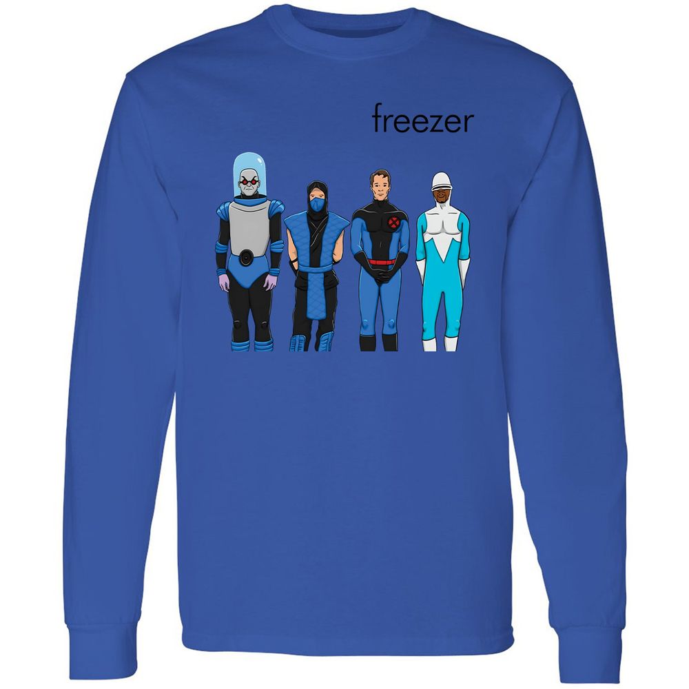 Long Sleeve T-Shirt - WMTZZV47 - Royal - 4