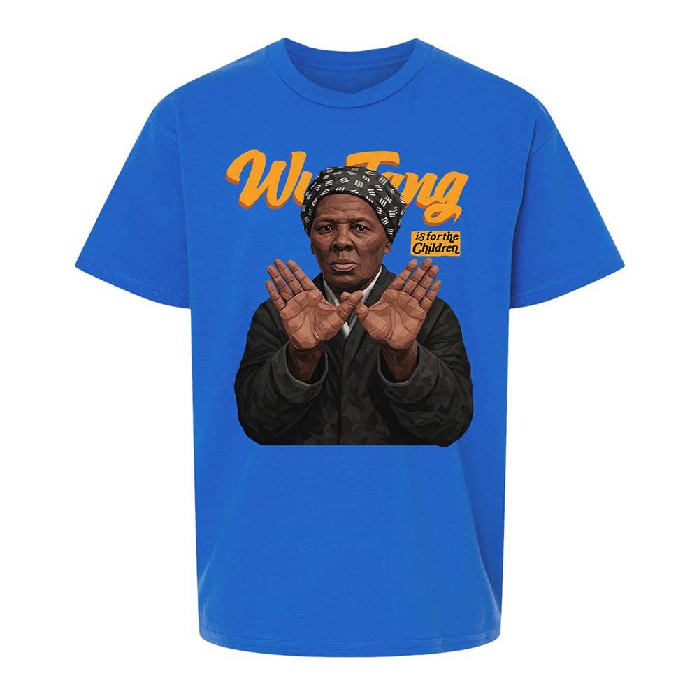 Kids T-Shirt - Black - Royal - 4