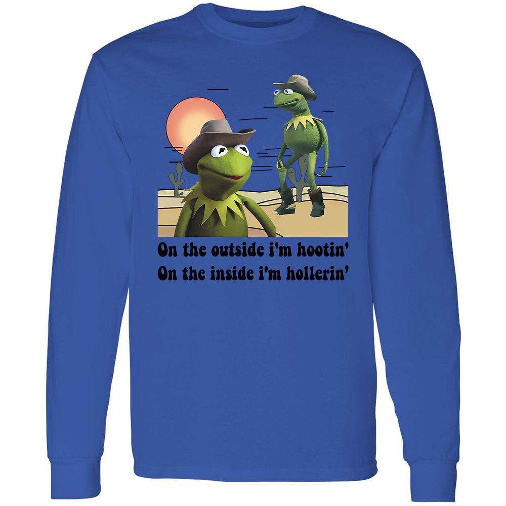 Long Sleeve T-Shirt - 2PNAS6DZ - Royal - 4